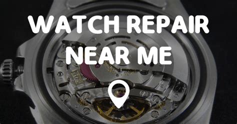 chanel watch repair near me